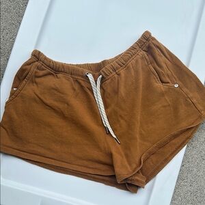 Vuori Vintage Cotton Shorts Turmeric size S